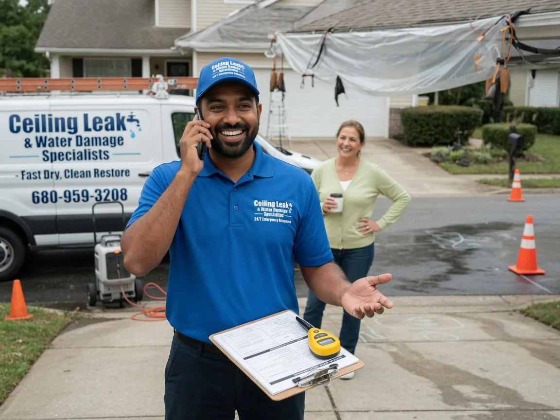 Ceiling Leak Cleanup Deatsville, AL FAQs